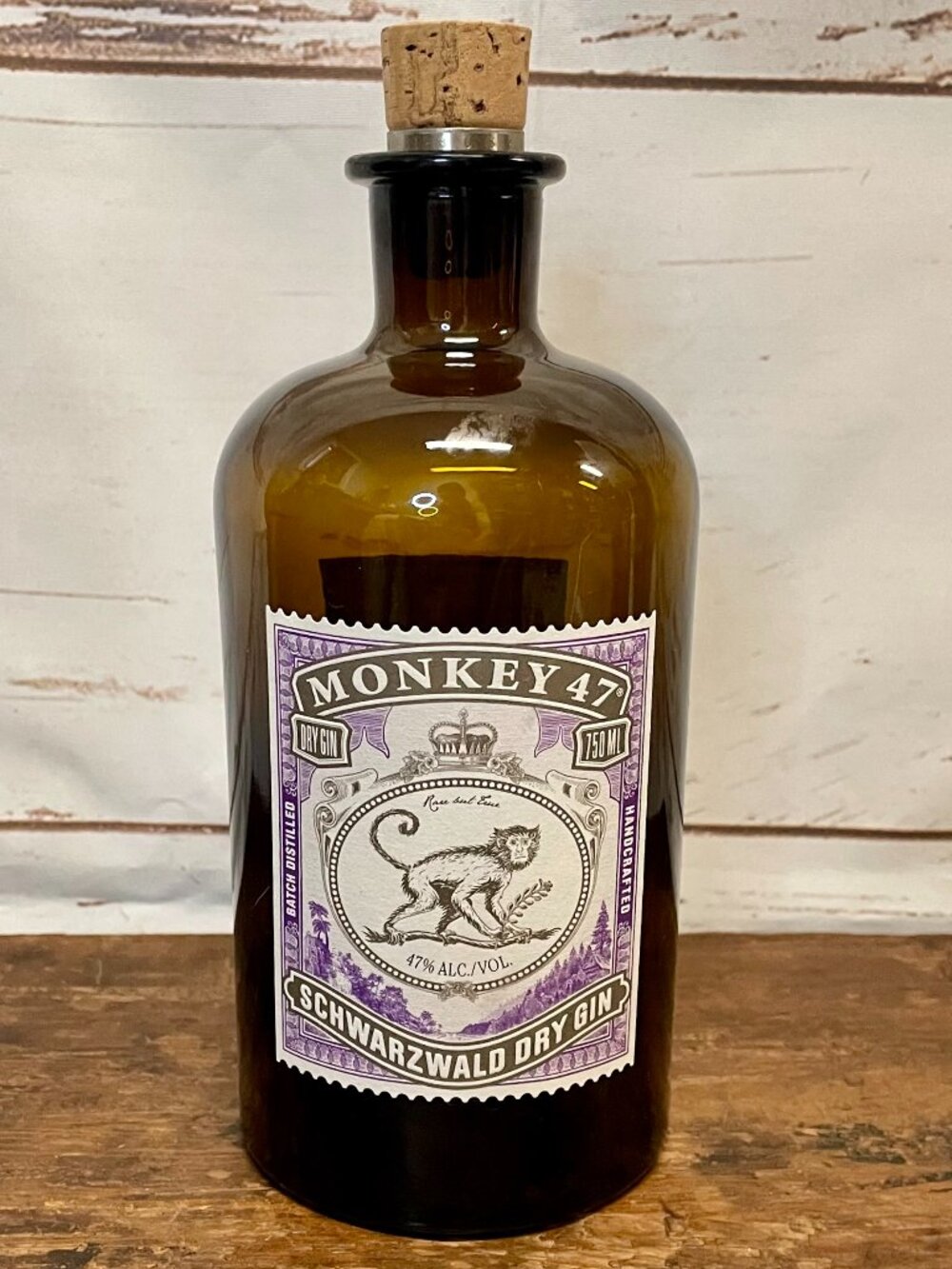 Monkey 47 Schwarzwald Dry Gin EMPTY 750ml bottle